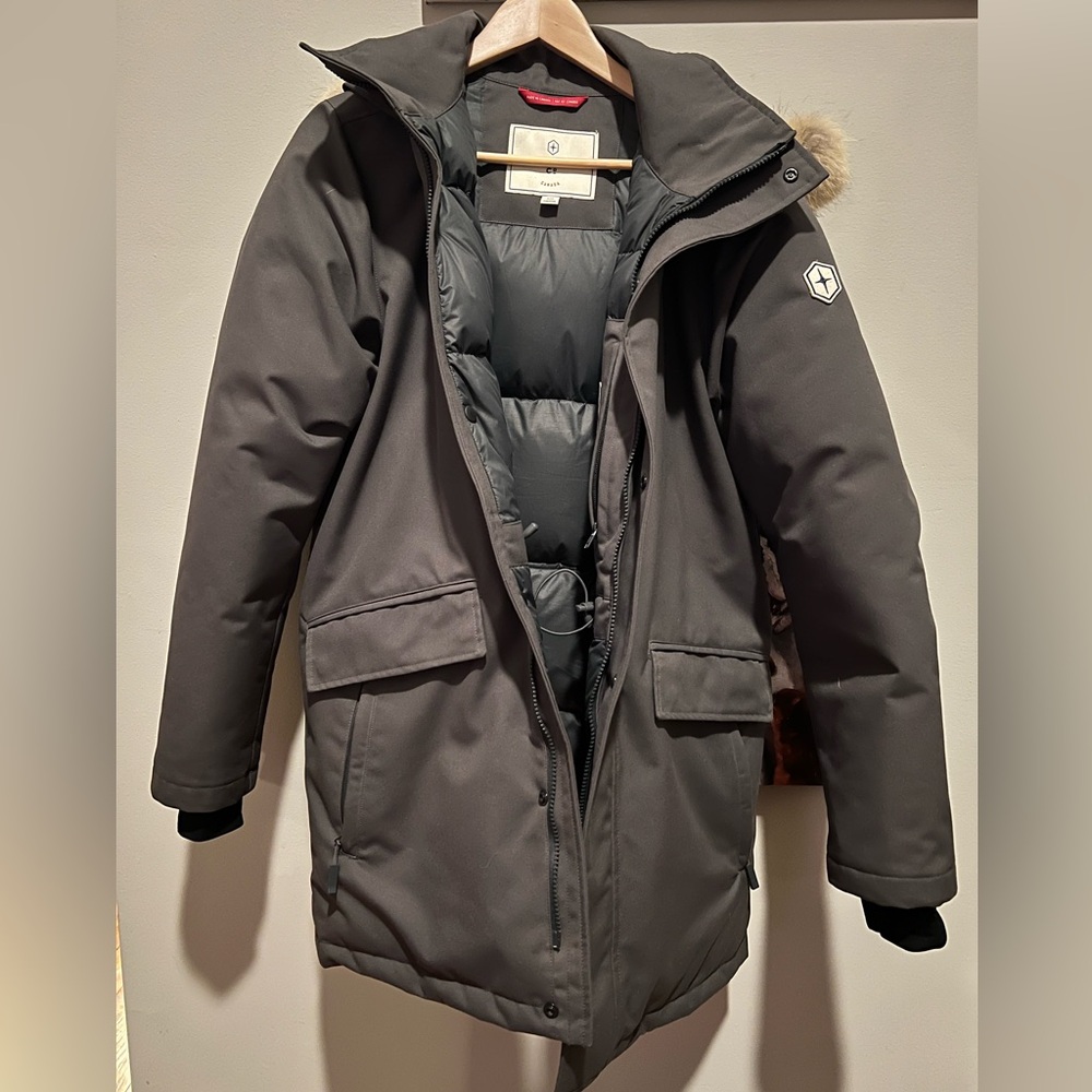 Quartz Co. Chamberlin Parka w/ Removable Real Fur Hood